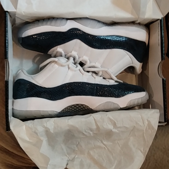 Air Jordan 11 retro low blue snakeskin - Picture 3 of 6